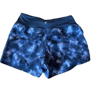 LIV - Life Integrity Earth Marble Pattern Athletic Shorts